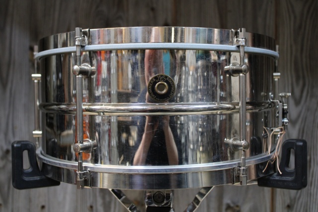 Leedy and Strupe Nickel over Brass 14x6.5''